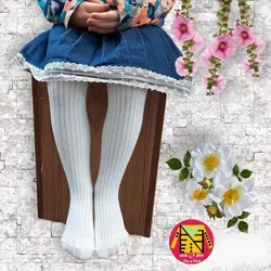 جوراب شلواری دخترانه طرح کبریتی مارک AYTAK (2 تا 7 سال) - فروشگاه لباس شیک و پیک
