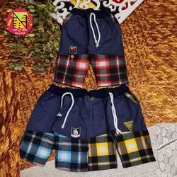 شلوارک راحتی چهارخانه پسرانه - فروشگاه لباس شیک و پیک