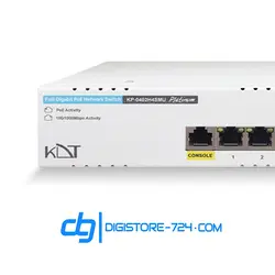 سوییچ شبکه 6 پورت گیگ KDT مدل KP-0402H4SMU - دیجی استور 724