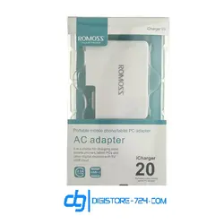 شارژر 2 پورت شارژ سریع 20 وات روموس مدل Icharger20 - دیجی استور 724