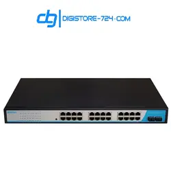 سوئیچ شبکه ۲۴ پورت PoE اچ آر یو آی HR901-AFG-242S - دیجی استور 724