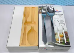 سرویس 12 پارچه قاشق وچنگال استیل یونیک اصلی ضخیم نگیر