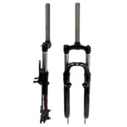 دوشاخ کمک دار دوچرخه سایز ۲۶ مدل قفل شو با کاسه دوشاخ (اورسایز)