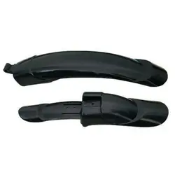 گلگیر جلو و عقب دوچرخه مدل موتوری کوتاه بسته ۲ عددی