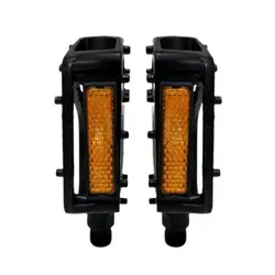 رکاب دوچرخه مدل آلومینیوم 6 ضلعی بسته 2 عددی