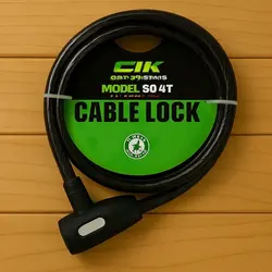 قفل دوچرخه سایز 1800\12 برند OK (اوکی)