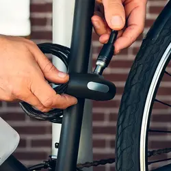 قفل دوچرخه سایز 1800\12 برند OK (اوکی)