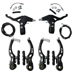 ست ترمز دوچرخه مدل ویبرک فلزی بسته 8 عددی