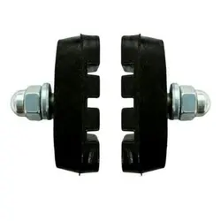 لقمه ترمز دوچرخه مدل بچگانه طرح کورسی بسته 2 عددی