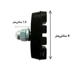 لقمه ترمز دوچرخه مدل بچگانه طرح کورسی بسته 2 عددی