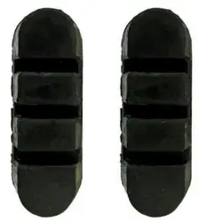 لقمه ترمز دوچرخه مدل بچگانه طرح کورسی بسته 2 عددی