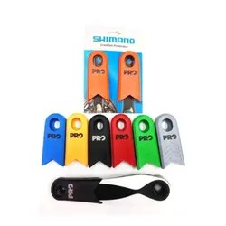 محافظ طبق قامه دوچرخه مدل ژله ای برند SHIMANO (شیمانو) بسته 2 عددی