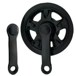 طبق قامه دوچرخه 1SP (1سرعته) مدل چهار گوش بسته 2 عددی