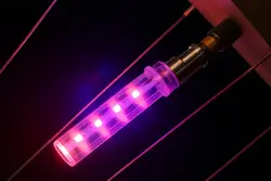 چراغ سروالف یا فایر تایر دوچرخه مدل دکمه ای بسته 2 عددی