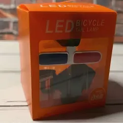 چراغ دوچرخه مدل پلیسی شارژی LED برند BICYCLE