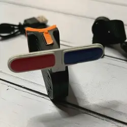 چراغ دوچرخه مدل پلیسی شارژی LED برند BICYCLE