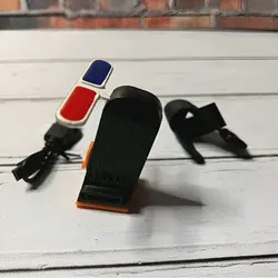 چراغ دوچرخه مدل پلیسی شارژی LED برند BICYCLE