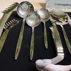 سرویس قاشق چنگال اس جی 30 نفره مدل لاکچری 143 پارچه در طرح های متنوع