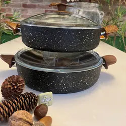 ماهیتابه چدن گرانیتی اویز