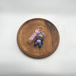 سرکلیدی خرس سیلیکونی با چراغ