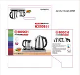 چای ساز صفحه لمسی بوش مدل WB-130TS