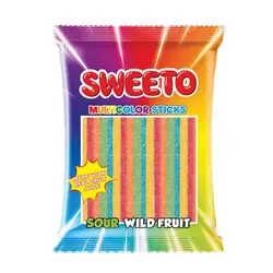 پاستیل شکری سویتو Sweeto Wild Fruit با طعم میوه ای 80 گرم