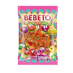 پاستیل میوه ای ببتو BEBETO با طرح خرس 1000 گرم