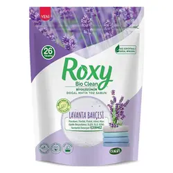 پودر صابون ماشین لباسشویی رکسی ROXY LAVANTA BAHCESI با رایحه اسطوخودوس 800 گرم