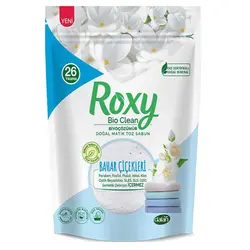 پودر صابون ماشین لباسشویی رکسی ROXY BAHAR CICEKLERI با رایحه صابون سفید 800 گرم