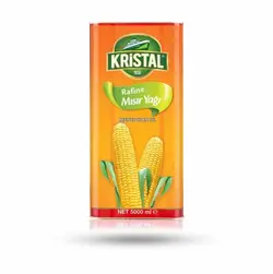 روغن ذرت KRISTAL کریستال اصل فلزی ترکیه 5 لیتری