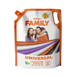 ژل لباسشویی آلمانی For My Family Universal مناسب انواع البسه 50 بار شستشو 2000 گرم