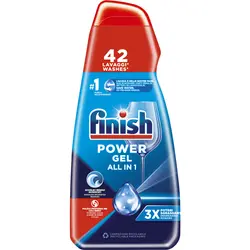ژل ماشین ظرفشویی ایتالیایی فینیش FINISH POWER GEL ALL IN 1 اورجینال 940 میل
