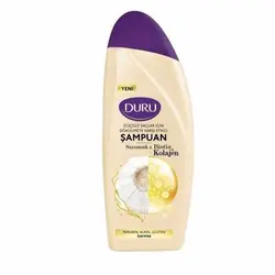 شامپو ضد ریزش مو دورو Duru حاوی عصاره سیر، بیوتین و کلاژن 700 میل
