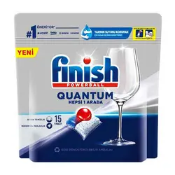قرص ماشین ظرفشویی Quantum Hepsi 1 Arada فینیش کوانتوم 15 عددی