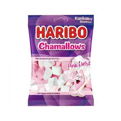 مارشمالو HARIBO Pink &amp; White هاریبو سفید و صورتی 70 گرم