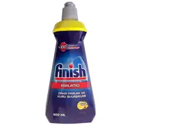 مایع جلادهنده و براق کننده ظرفشویی فینیش Finish Parlatici با رایحه لیمو 400 میل