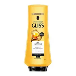 نرم کننده مغذی مو آلمانی گلیس Gliss Oil Nutritive حاوی امگا 9 و روغن مارولا 360 میل