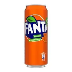 نوشابه پرتقالی فانتا ترکیه Fanta حجم 330 میلی