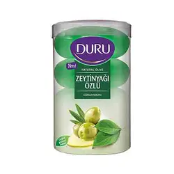 صابون لیوانی دورو DURU با رایحه زیتون 400 گرم بسته 4 عددی