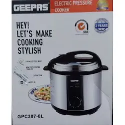 زودپز برقی 4 کاره جی پاس مدل GPC307 8L