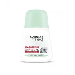 رول ضد تعریق زنانه گارنیه GARNIER مدل MAGNEZYUM ULTRA KURU حجم 50 میل