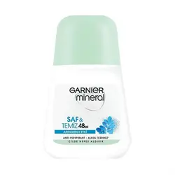 رول ضد تعریق زنانه گارنیه GARNIER مدل SAF AND TEMIZ حجم 50 میل