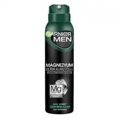 اسپری ضد تعریق مردانه گارنیه GARNIER مدل MAGNEZYUM ULTRA KURU حجم 150