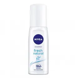 اسپری دئودورانت ادکلنی نیوا NIVEA مدل FRESH NATURAL حجم 75 میل