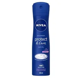 اسپری ضد تعریق نیوا NIVEA زنانه مدل PROTECT AND CARE حجم 150 میل