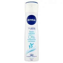 اسپری ضد تعریق نیوا NIVEA زنانه مدل FRESH NATURAL حجم 150 میل