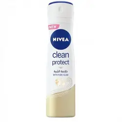 اسپری ضد تعریق نیوا NIVEA زنانه مدل CLEAN PROTECT حجم 200 میل