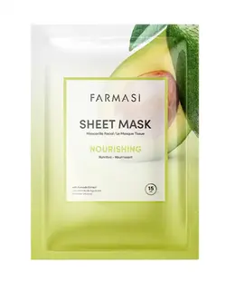 ماسک ورقه ای صورت فارماسی Farmasi حاوی عصاره آووکادو