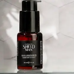 روغن ریش و سیبیل مردانه فارماسی مدل sheild man حجم 30 میل