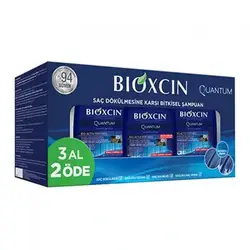 پک 3 عددی شامپو بیوکسین BIOXCIN مناسب موهای چرب حجم 300 میل